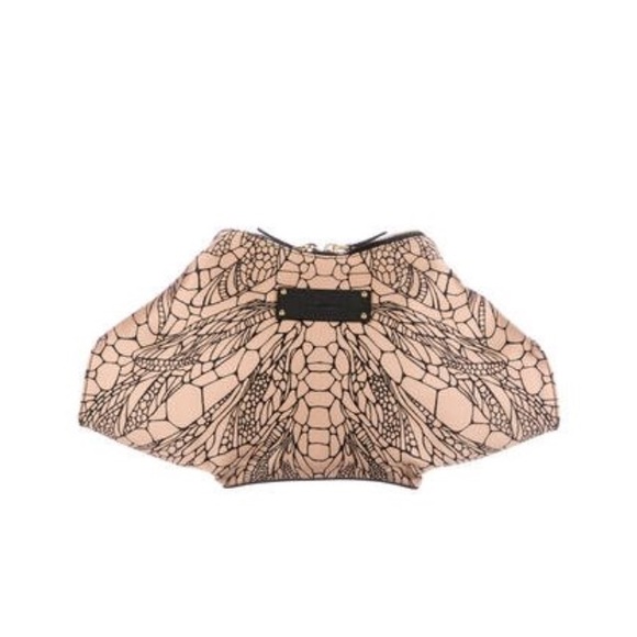 Alexander McQueen Handbags - Alexander McQueen Satin Manta Clutch